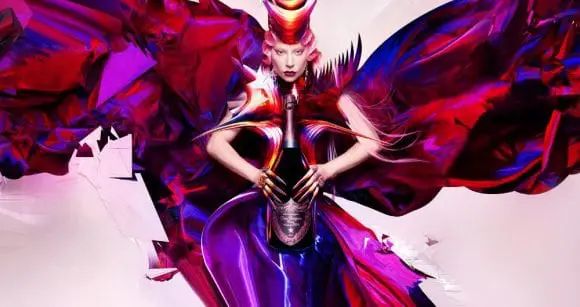 Casa de șampanie Dom Pérignon împreună cu Lady Gaga au creat o campanie de promovare care sărbătorește puterea libertății creative