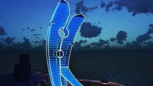 Cea mai mare piesă de artă din lume, un zgârie-nori din Dubai