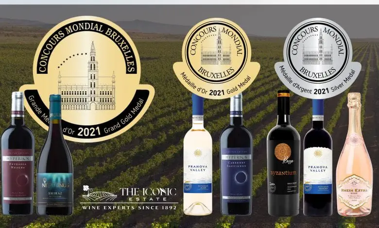 Succes românesc la Concours Mondial de Bruxelles 2021: două Mari Medalii de Aur cucerite de vinuri din portofoliul The Iconic Estate