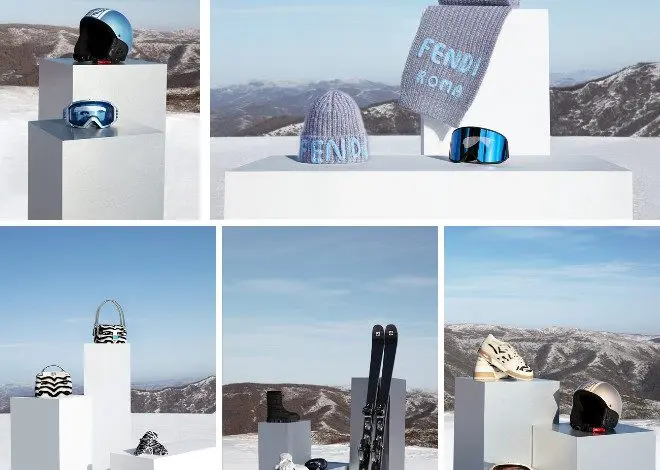 Fendi prezintă noua sa colecție capsulă dedicată sporturilor de iarnă