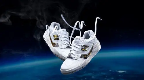 New Balance 550 „Dibiasky” este realizat cu fragmente de meteorit