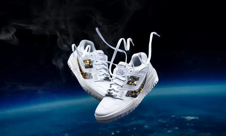 New Balance 550 „Dibiasky” este realizat cu fragmente de meteorit