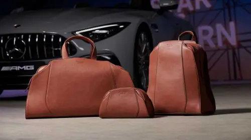 Santoni dezvăluie un set de genți de voiaj conceput pentru noul Mercedes-AMG SL