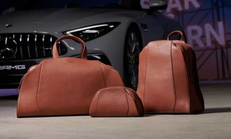 Santoni dezvăluie un set de genți de voiaj conceput pentru noul Mercedes-AMG SL