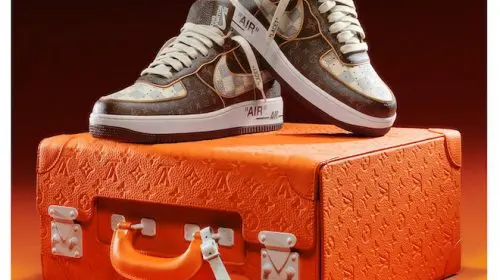 Louis Vuitton x Nike „Air Force 1” de Virgil Abloh scoși la licitație