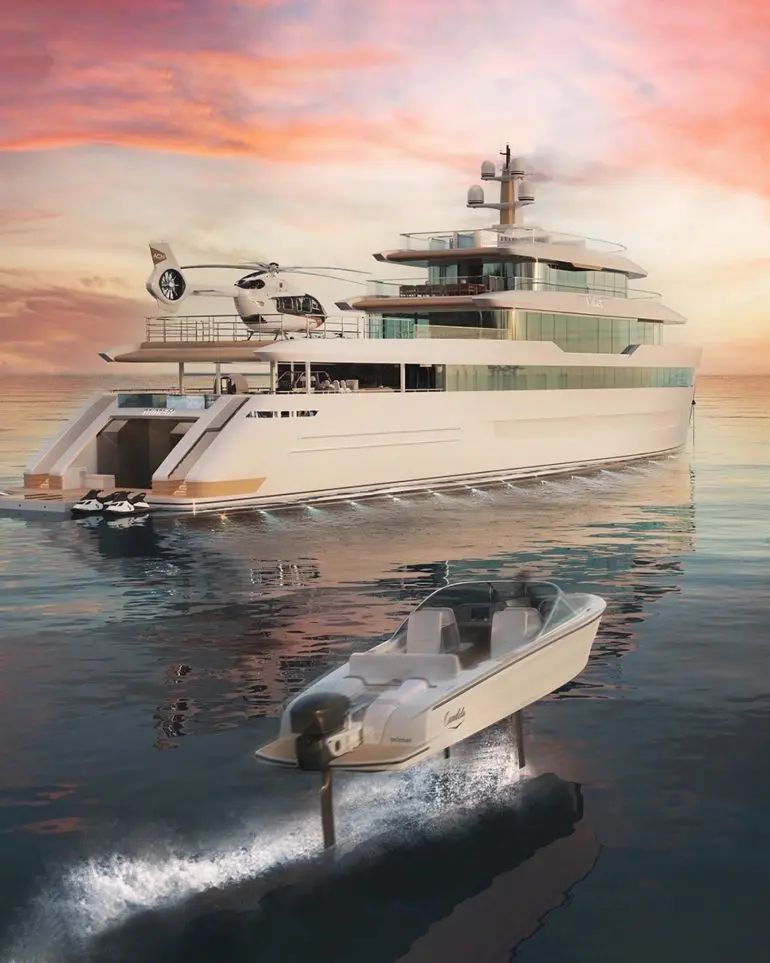 Yachtul Construit pentru Antarctica și suficient de elegant pentru Monaco