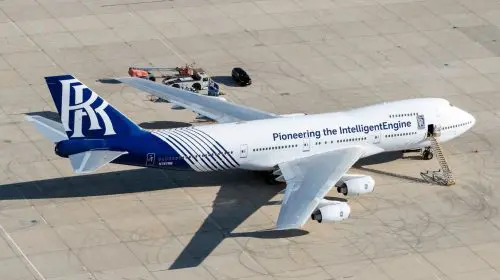 Primul zbor ecologic pentru Rolls-Royce