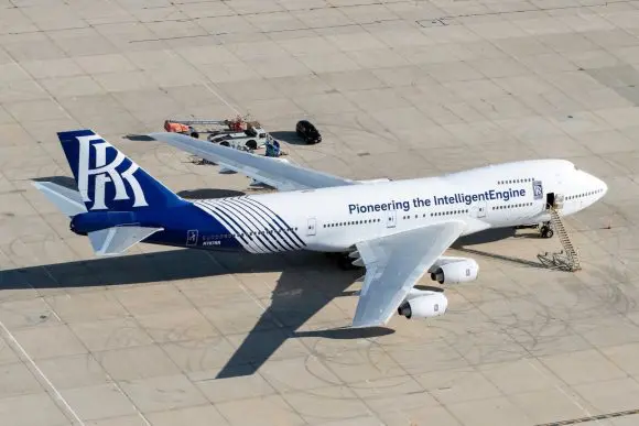 Primul zbor ecologic pentru Rolls-Royce