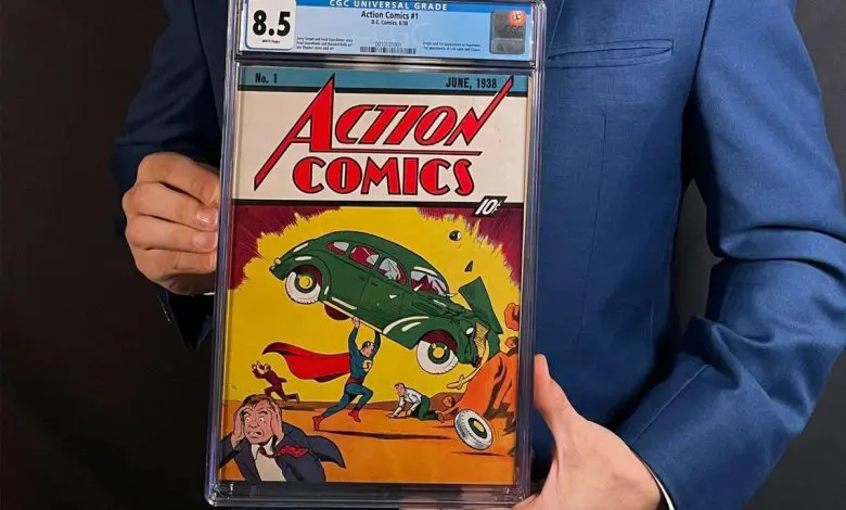 O carte de benzi desenate cu Superman a fost vândută pentru 3,18 milioane de dolari