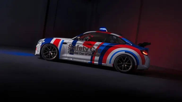 Din curse în rol de safety car: BMW M prezintă noul BMW M2 CS Racing MotoGP Safety Car