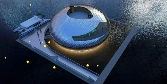 Norvegia construiește un centru expozițional plutitor de 1.000 de tone
