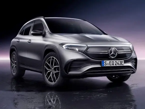 Noul Mercedes EQA complet electric echipat cu anvelope Continental