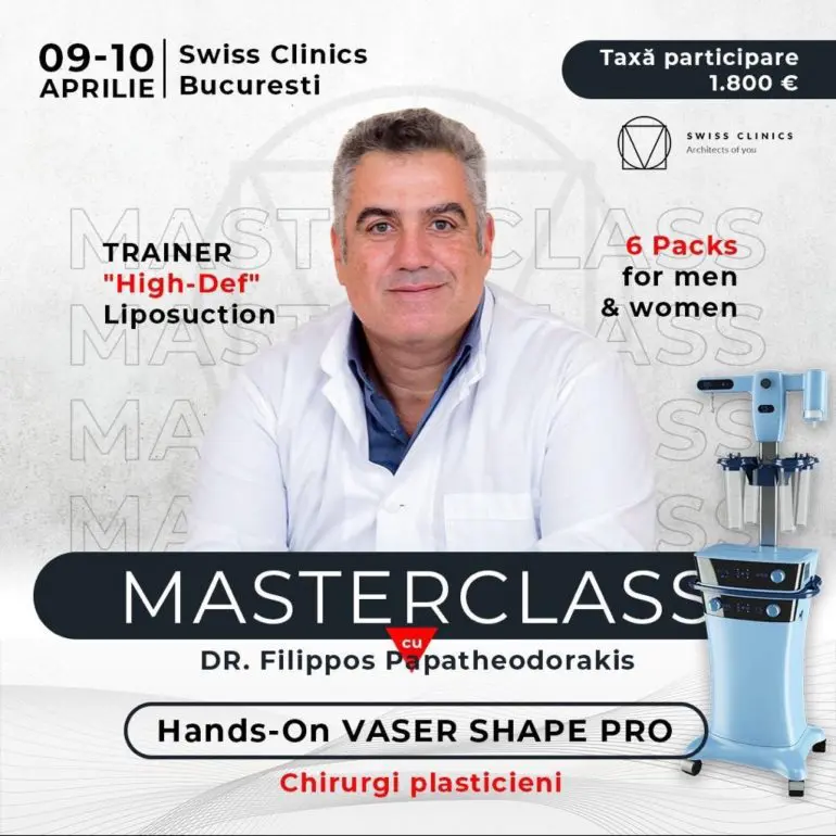 Masterclass despre Hands-On VASER SHAPE PRO la București, în perioada 9-10 aprilie