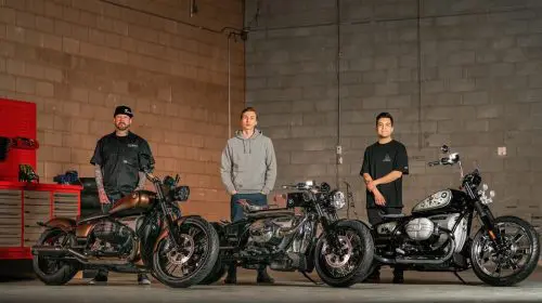 Proiect spectaculos de motociclete BMW R 18 custom din Canada