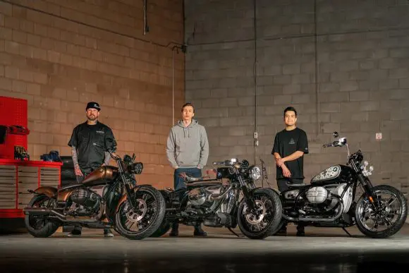 Proiect spectaculos de motociclete BMW R 18 custom din Canada