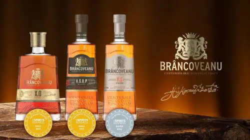 Vinarsul Brâncoveanu, produs de Alexandrion Group, distins cu două medalii de aur şi una de argint în cadrul Competiţiei „The Brandy Masters 2022”