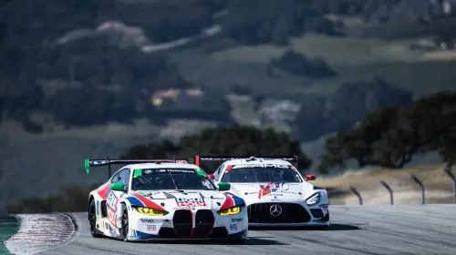 BMW M Team RLL şi Turner Motorsport obţin primele podiumuri cu BMW M4 GT3 la Laguna Seca