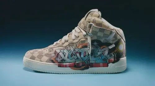 Louis Vuitton X Nike Air Force 1 by Virgil Abloh se lansează în curând