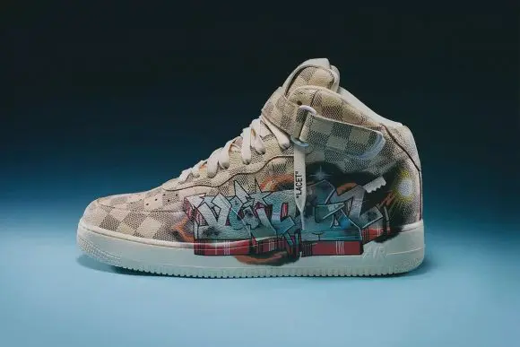 Louis Vuitton X Nike Air Force 1 by Virgil Abloh se lansează în curând