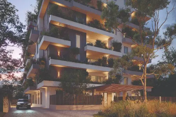 Jardins du Nord, primul proiect imobiliar construit ca o grădină verticală, gata să-și primească proprietarii