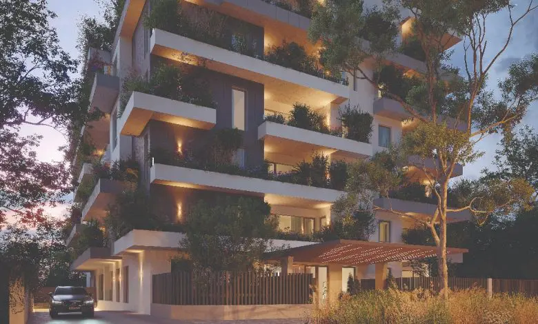 Jardins du Nord, primul proiect imobiliar construit ca o grădină verticală, gata să-și primească proprietarii