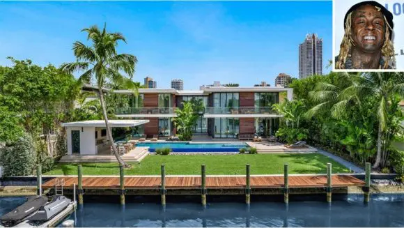 Lil Wayne își vinde conacul din Miami Beach pentru 30 de milioane de dolari