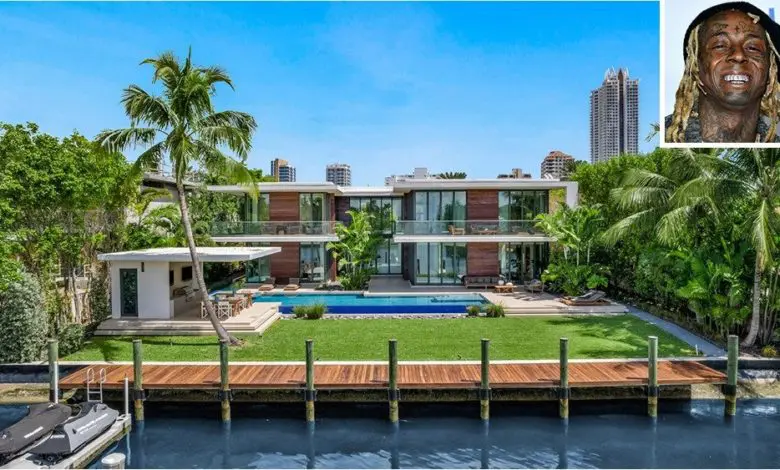 Lil Wayne își vinde conacul din Miami Beach pentru 30 de milioane de dolari