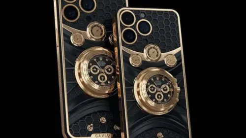 Un iPhone 14 încrustat cu un Rolex Daytona costă 134.250 USD