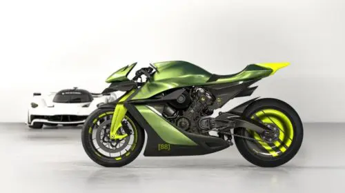 Aston Martin a lansat o motocicletă de producție limitată