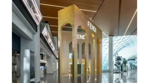 Fendi a lansat un magazin de lux cu trei camere VIP