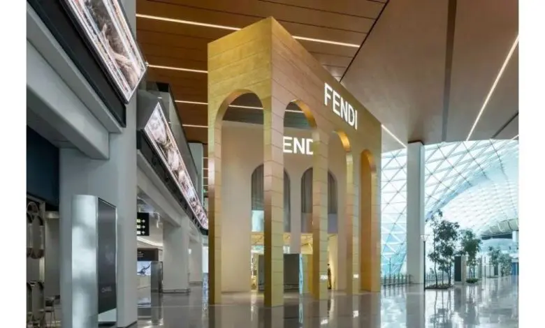 Fendi a lansat un magazin de lux cu trei camere VIP