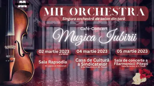 Sărbătorește Ziua Femeii alături de Maestrul Hiram Orchestra