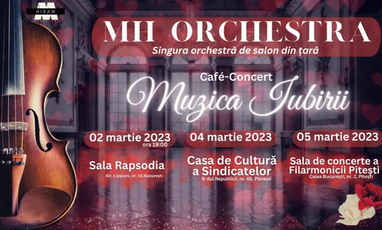 Sărbătorește Ziua Femeii alături de Maestrul Hiram Orchestra