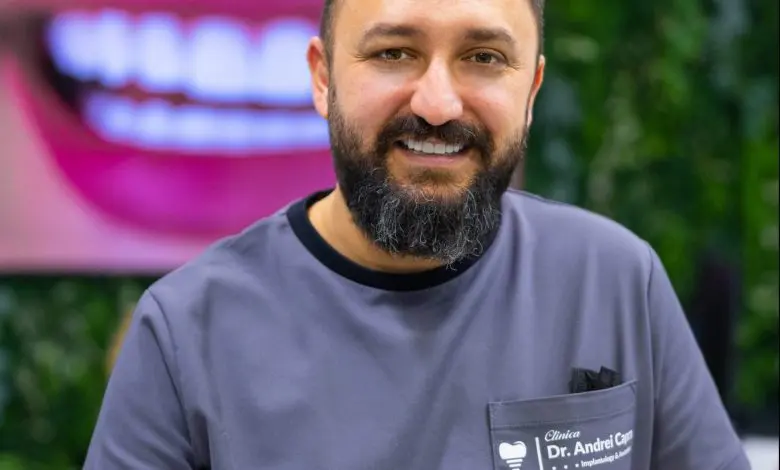 Dr. Andrei Capră: „Pentru mine, zâmbetul perfect este inspirația zilnică”