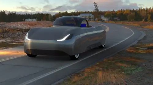 E o rachetă? E o dronă? E un avion? E o mașină!