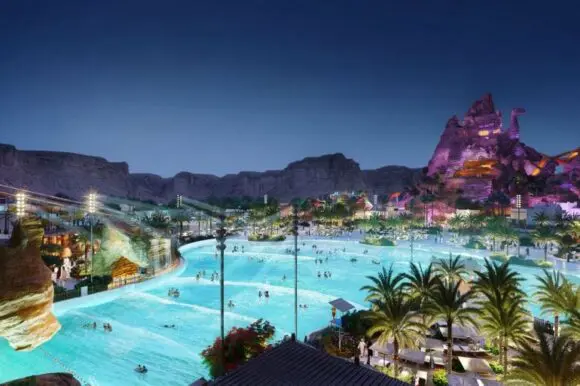 Prințul moștenitor saudit construiește cel mai mare parc acvatic din lume
