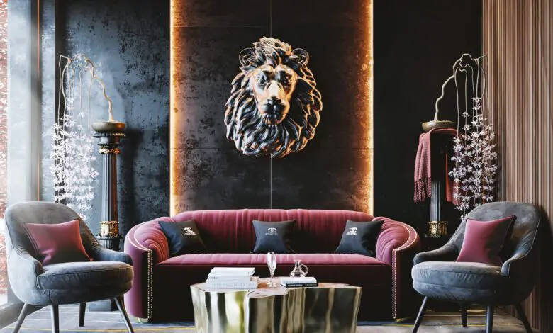 Penthouse-ul din Dubai cu o amenajare armonioasă între clasic și modern