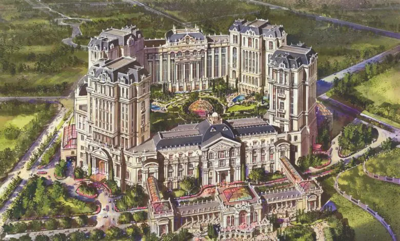 Regretatul Karl Lagerfeld a proiectat acest hotel luxos de 5 stele din Macao