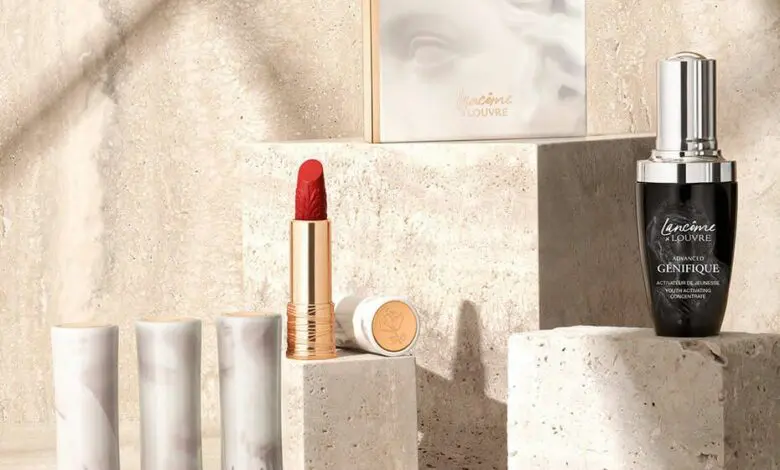 Lancôme colaborează cu Louvre pentru o colecție dedicată îngrijirii pielii