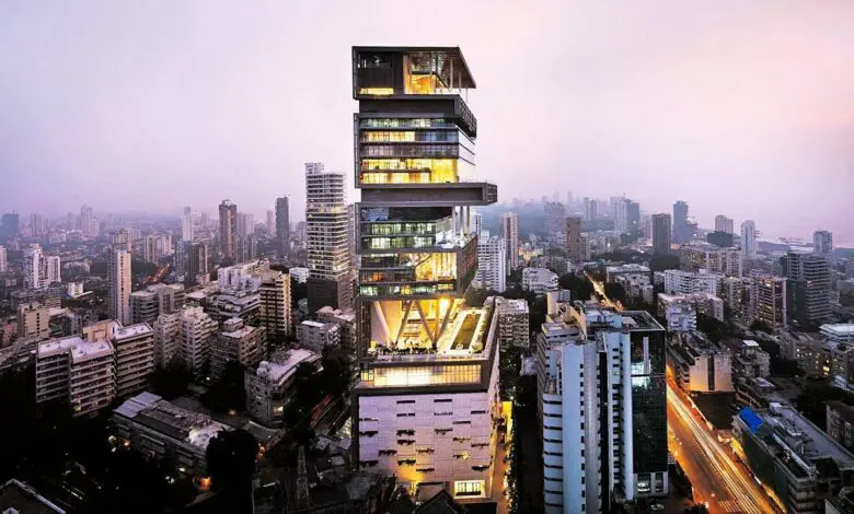 La 2 miliarde de dolari, Antilia este cea mai scumpă casă din lume