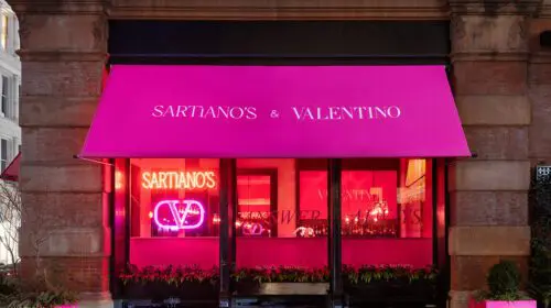 Valentino dezvăluie o cafenea pop-up exclusivistă în timpul NYFW