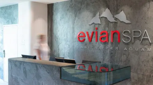 Primul evianSpa din Europa este inaugurat pe malul lacului Geneva
