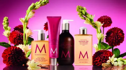 Moroccanoil a lansat Dahlia Rouge – colecţia pentru îngrijirea pielii mâinilor și a corpului