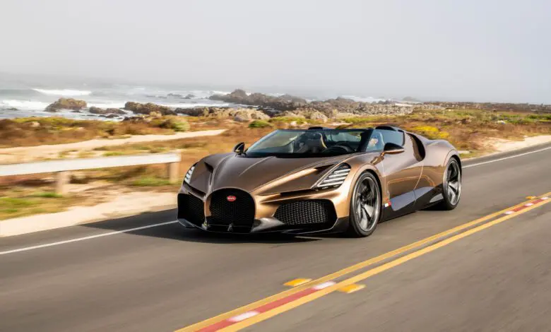 W16 Mistral: arta prinde viață cu ultima creație Bugatti