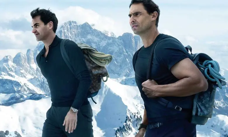 Roger Federer și Rafael Nadal – protagoniști în cea mai recentă campanie Louis Vuitton