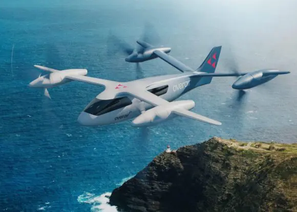 Overair prezintă un nou avion cu decolare verticală