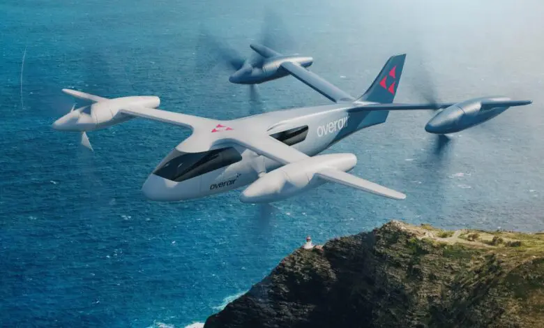 Overair prezintă un nou avion cu decolare verticală