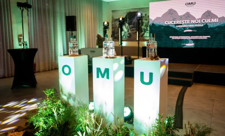 Alexandrion Group schimbă regulile jocului și lansează un produs premium, 100% românesc: OMU Vodka