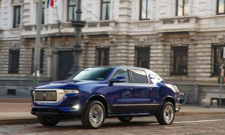 Sedanul de lux all-terrain Aznom Palladium oferă 700 de cai-putere aventurierilor