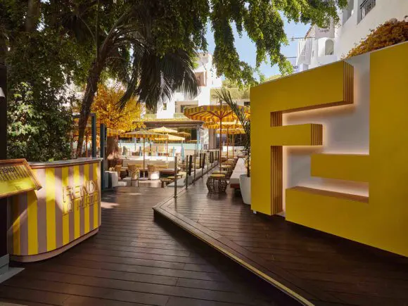 Fendi transformă La Plaza din Puente Romano Beach Resort Marbella